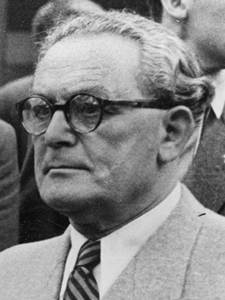 Imagem Árpád Szakasits - Készítette: Rádió és Televízió Újság (RTV) (cropped by Norden1990) - FOTO:Fortepan — ID 56116:, CC BY-SA 3.0, https://commons.wikimedia.org/w/index.php?curid=39618392